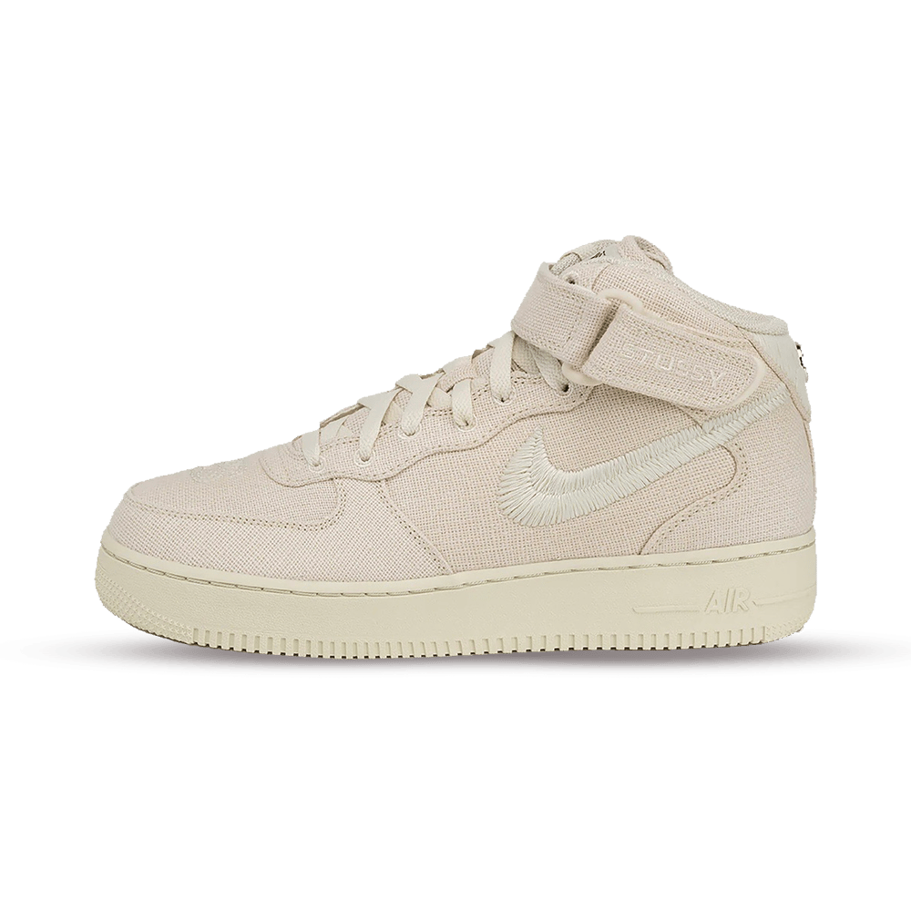Nike air force top 1 mid beige