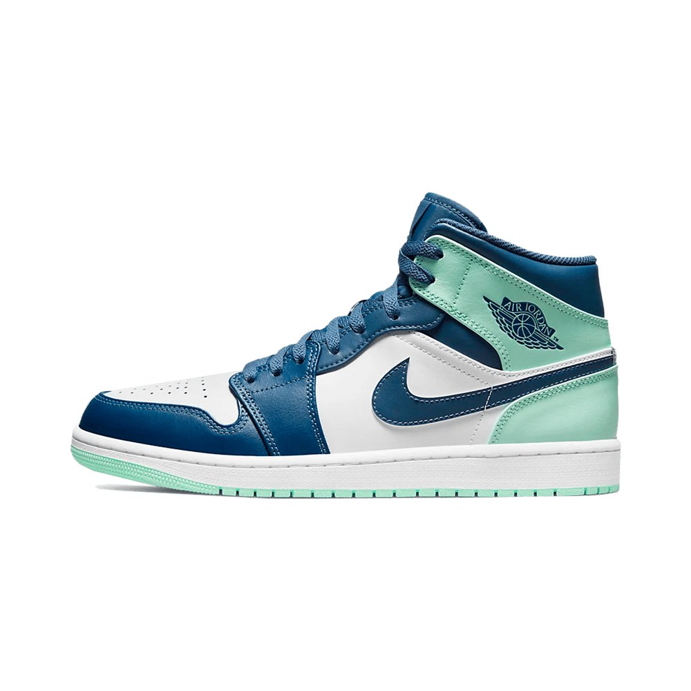Air Jordan 1 Mid Blue Mint - 48 ώρες