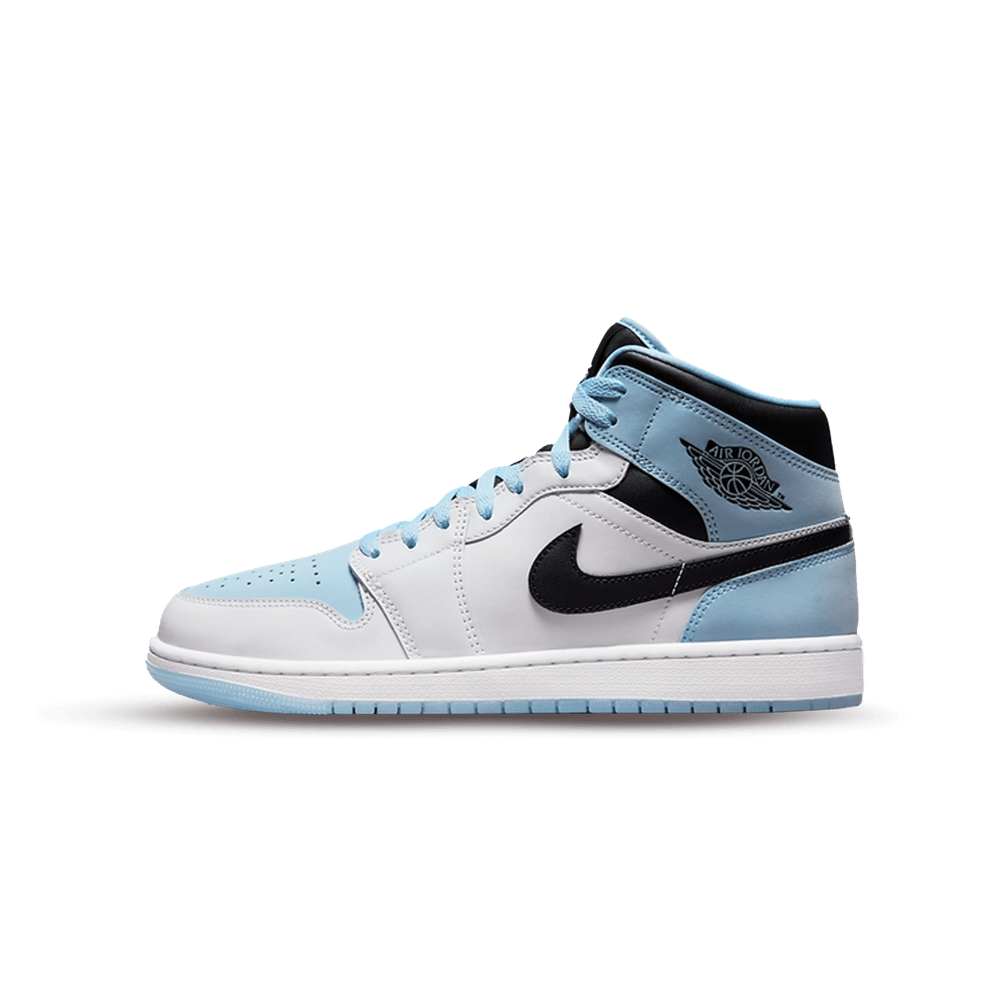 Nike air jordan 1 mid light blue deals