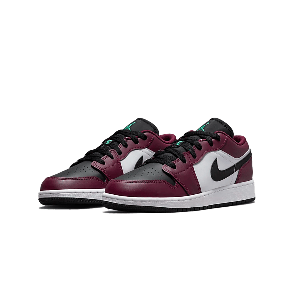 Air Jordan 1 Low Dark Beetroot Roma Green (GS)