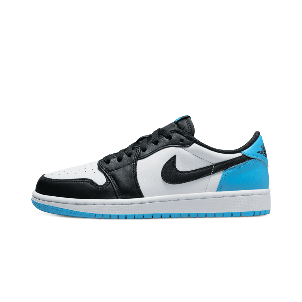 Air Jordan 1 Low Black Dark Powder Blue (W)