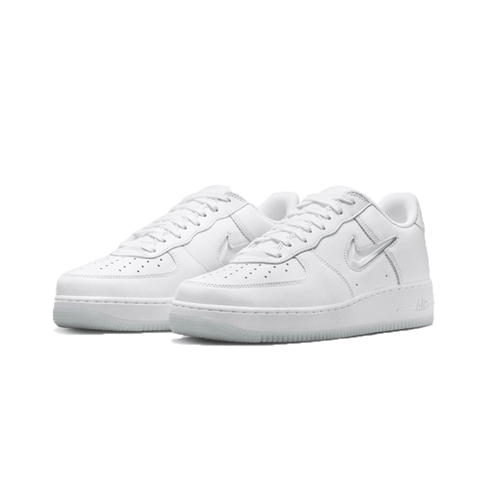 Ngjyra Retro e Muajit për Air Force 1 Low '07, Jewel Swoosh, Triple White