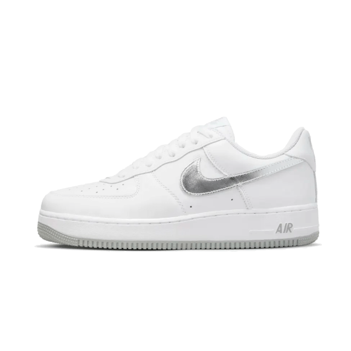 Ngjyra Retro e Muajit Air Force 1 Low Metalic Argjend
