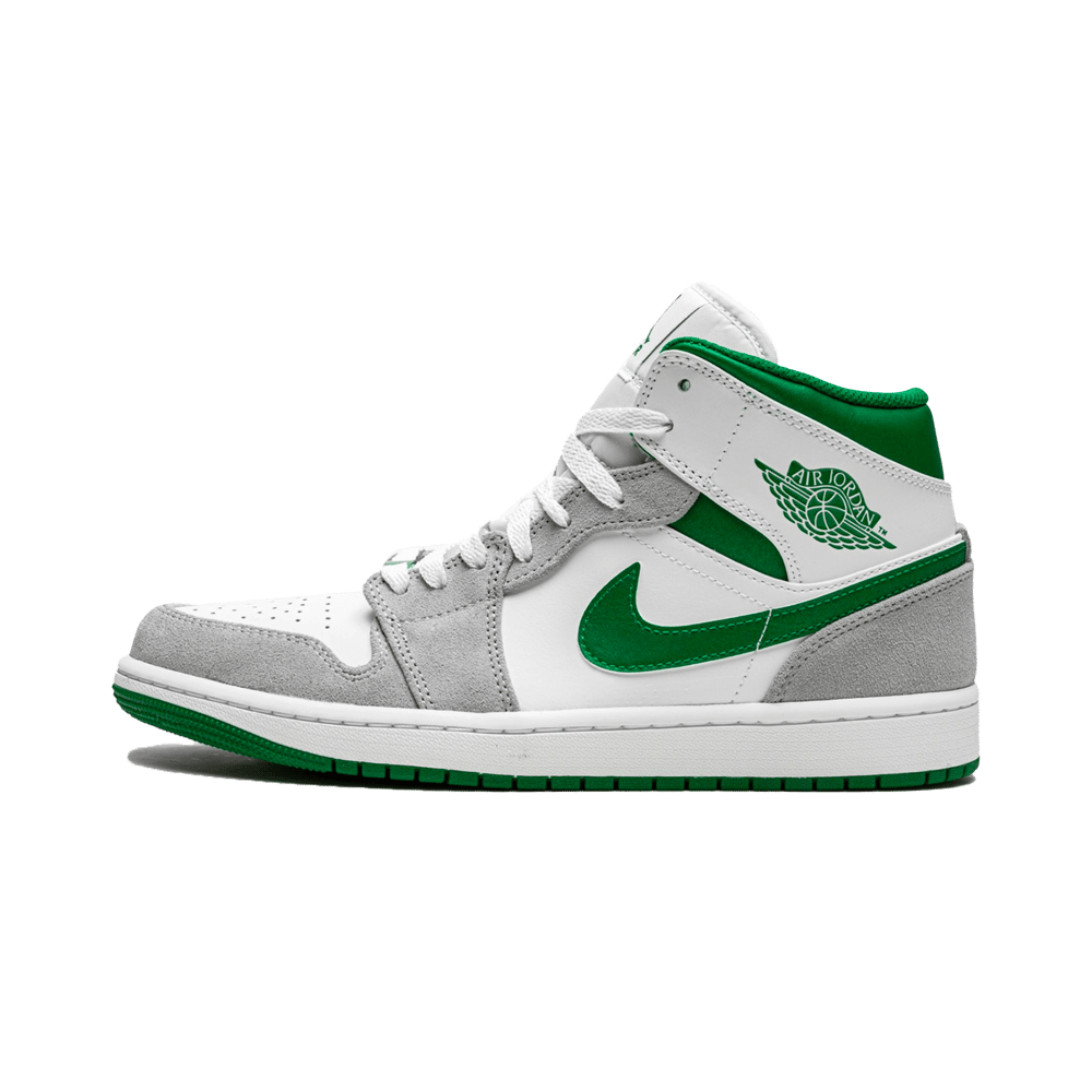Air Jordan 1 Mid Grey Green