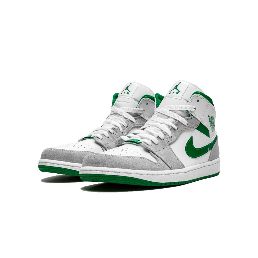 Air Jordan 1 Mid Grey Green
