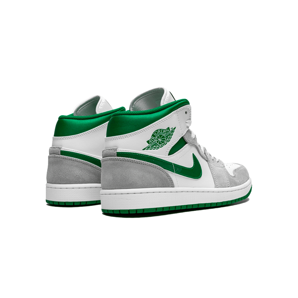 Air Jordan 1 Mid Grey Green