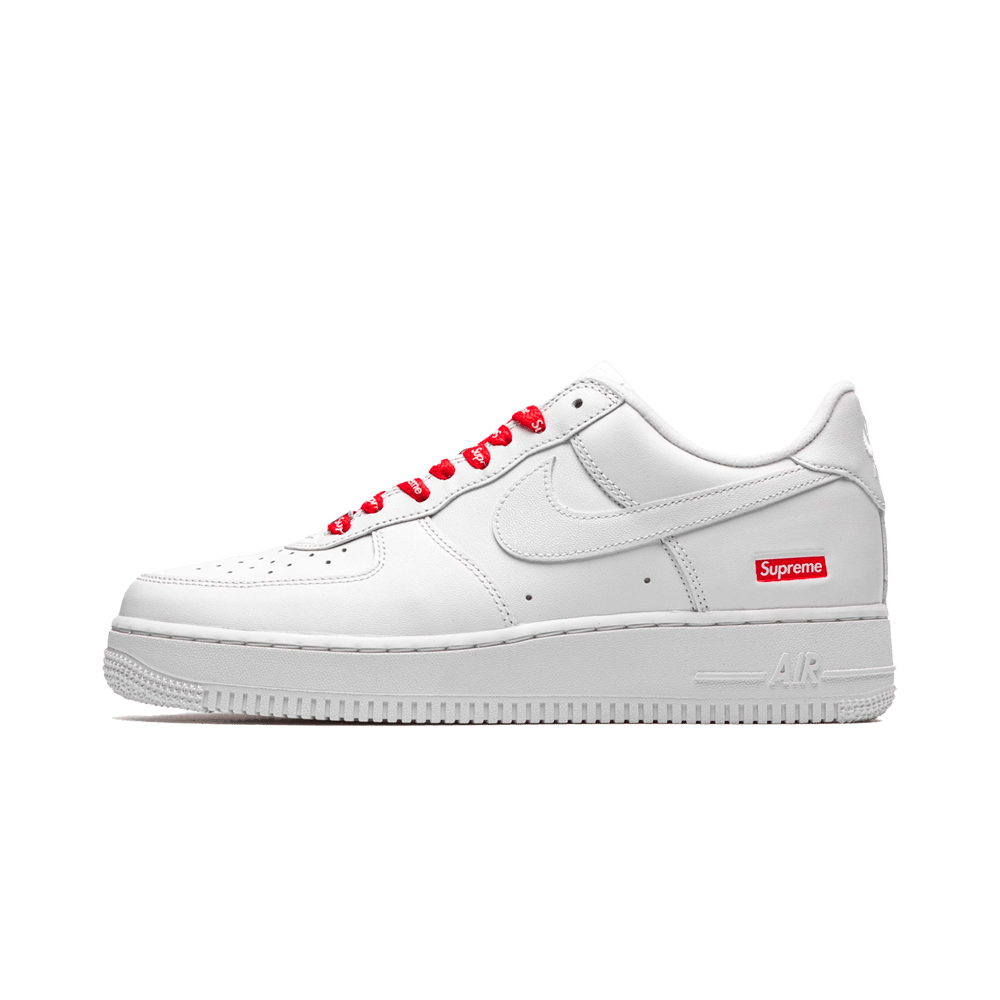 Nike Air Force 1 Low Supreme White - 48h
