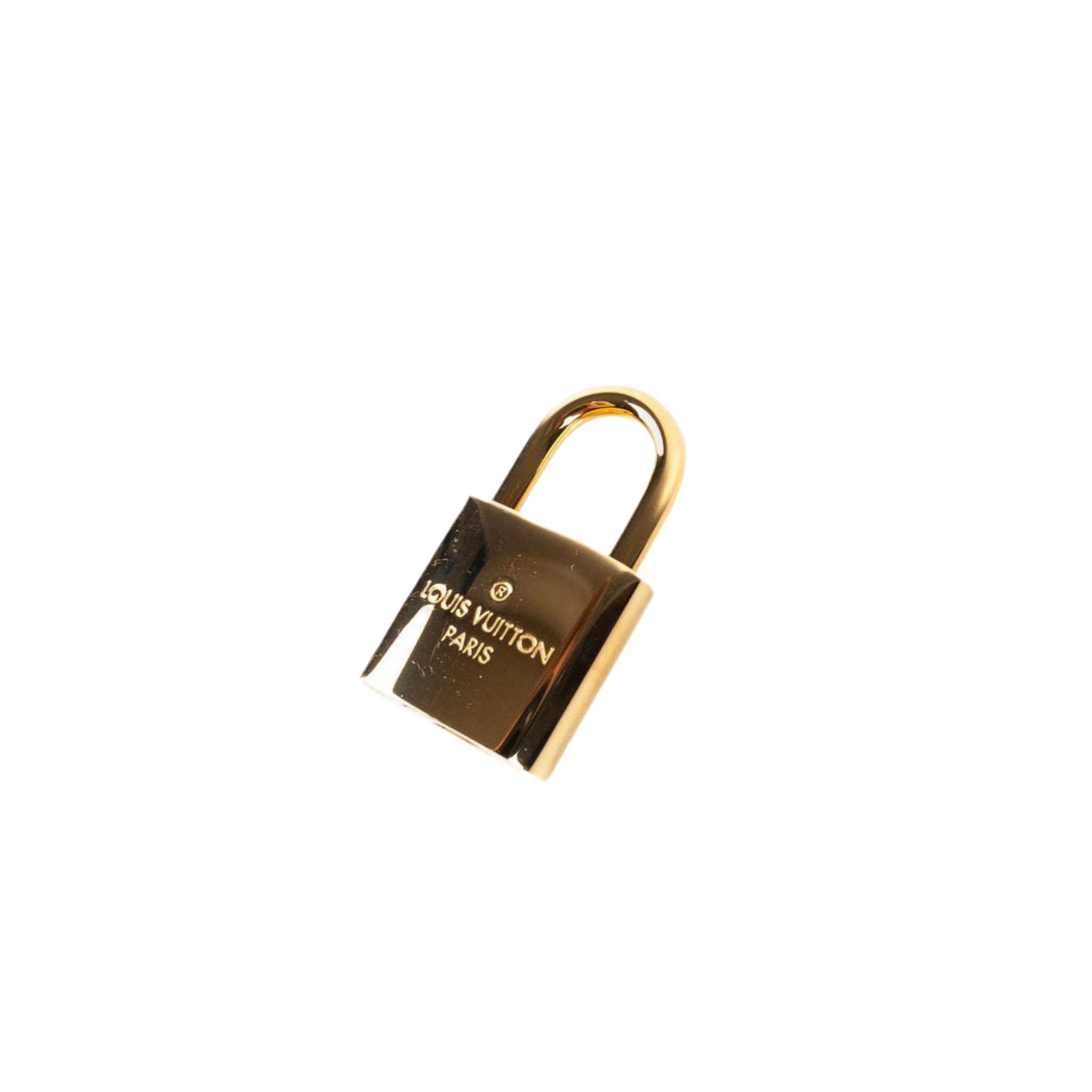 Louis Vuitton Gold Padlock mini lock