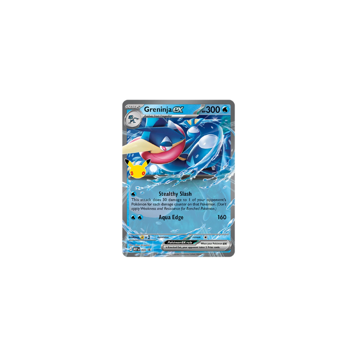 Pokémon Mega Evolution 30th Celebration Greninja ex Box