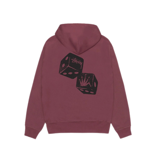 Stussy Shakers Hoodie 'Oxblood'