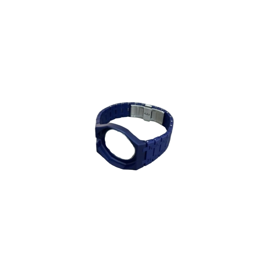 Royal Pop Strap Bioceramic Band 'Orenji Hachi' (Dark Blue) New