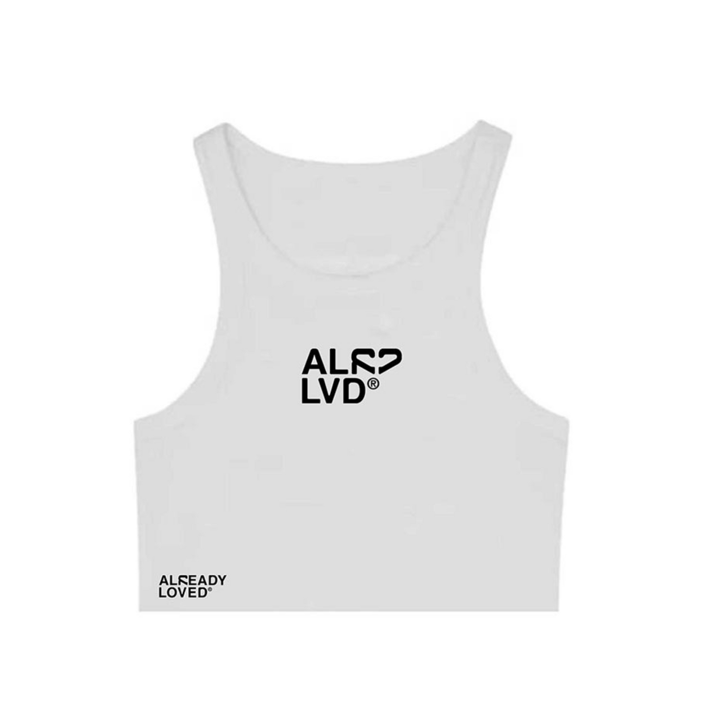 Already Loved Womans' Tank Top ALRD LVD White