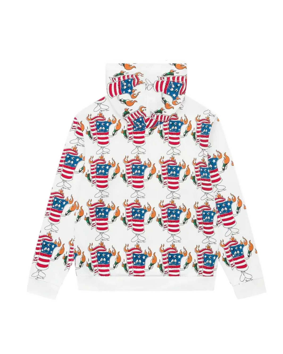 Denim Tears Firecracker Zip Hoodie 'White'