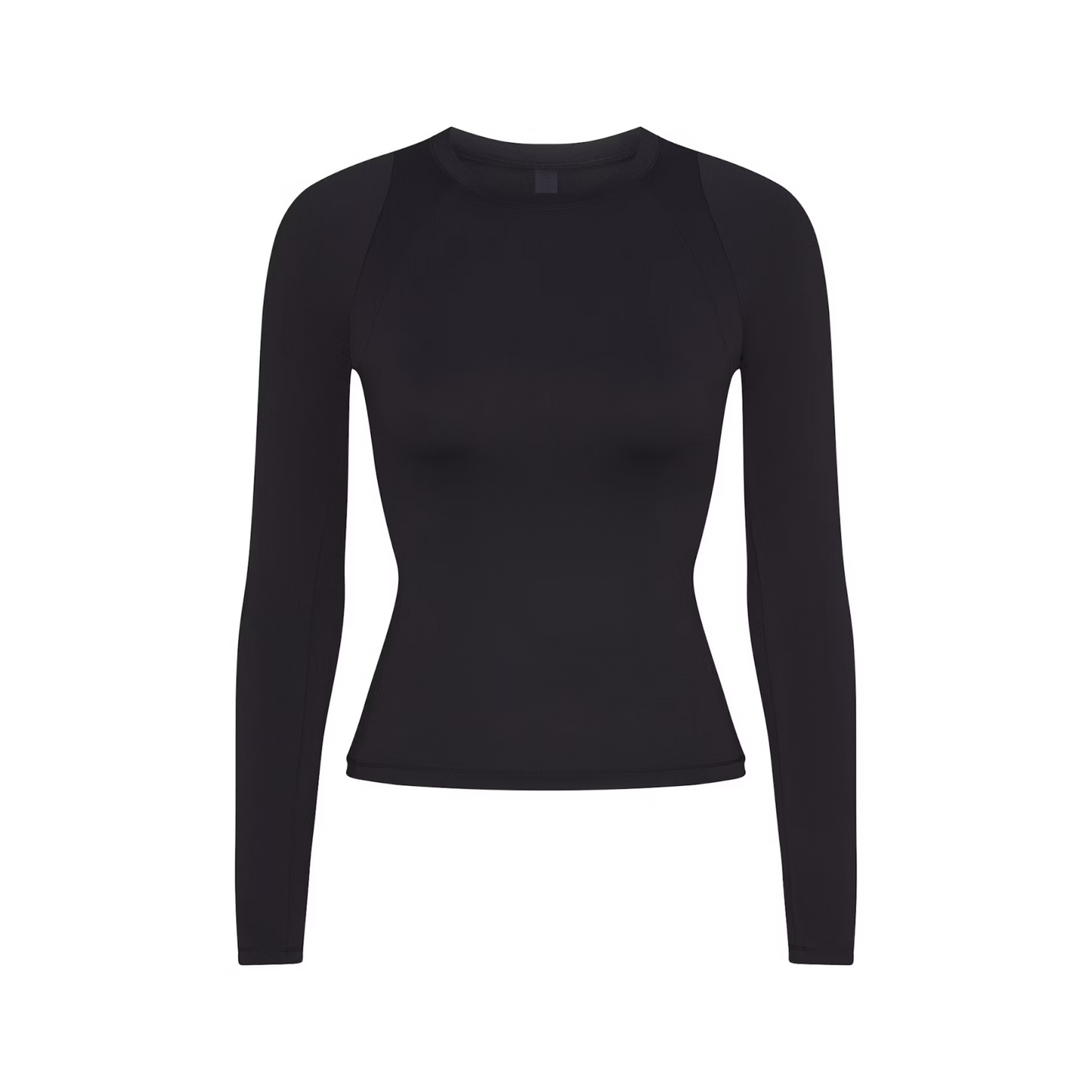 NikeSKIMS Long Sleeve Crew Neck Top - Obsidian