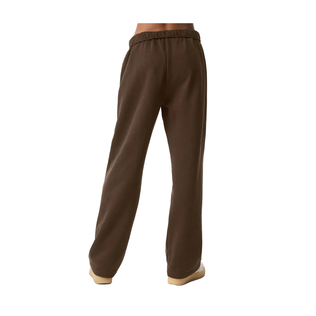Alo Accolade Straight Leg Sweatpant Espresso
