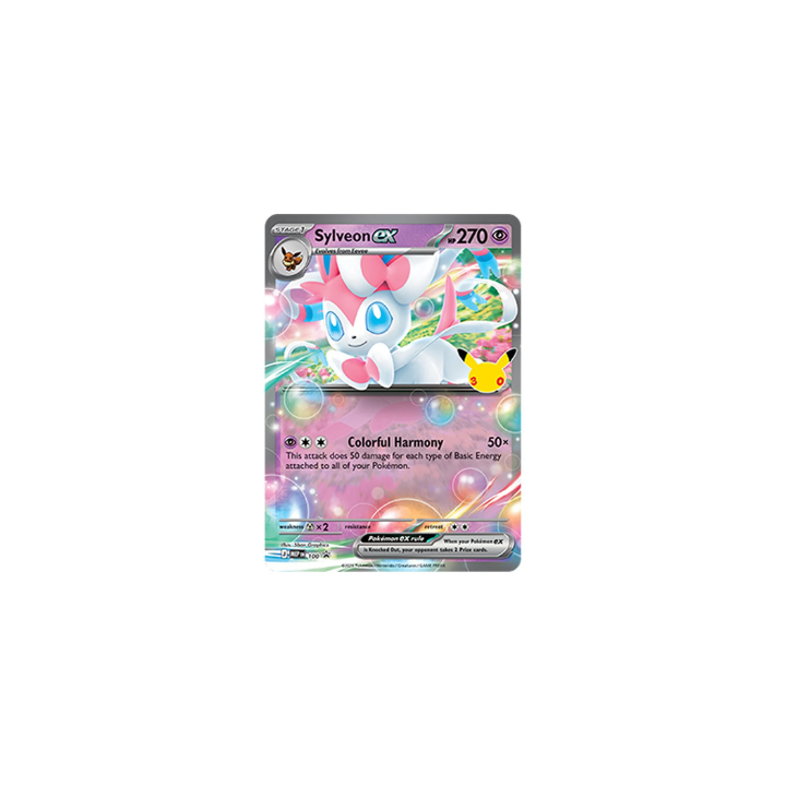 Pokémon Mega Evolution 30th Celebration Sylveon ex Box