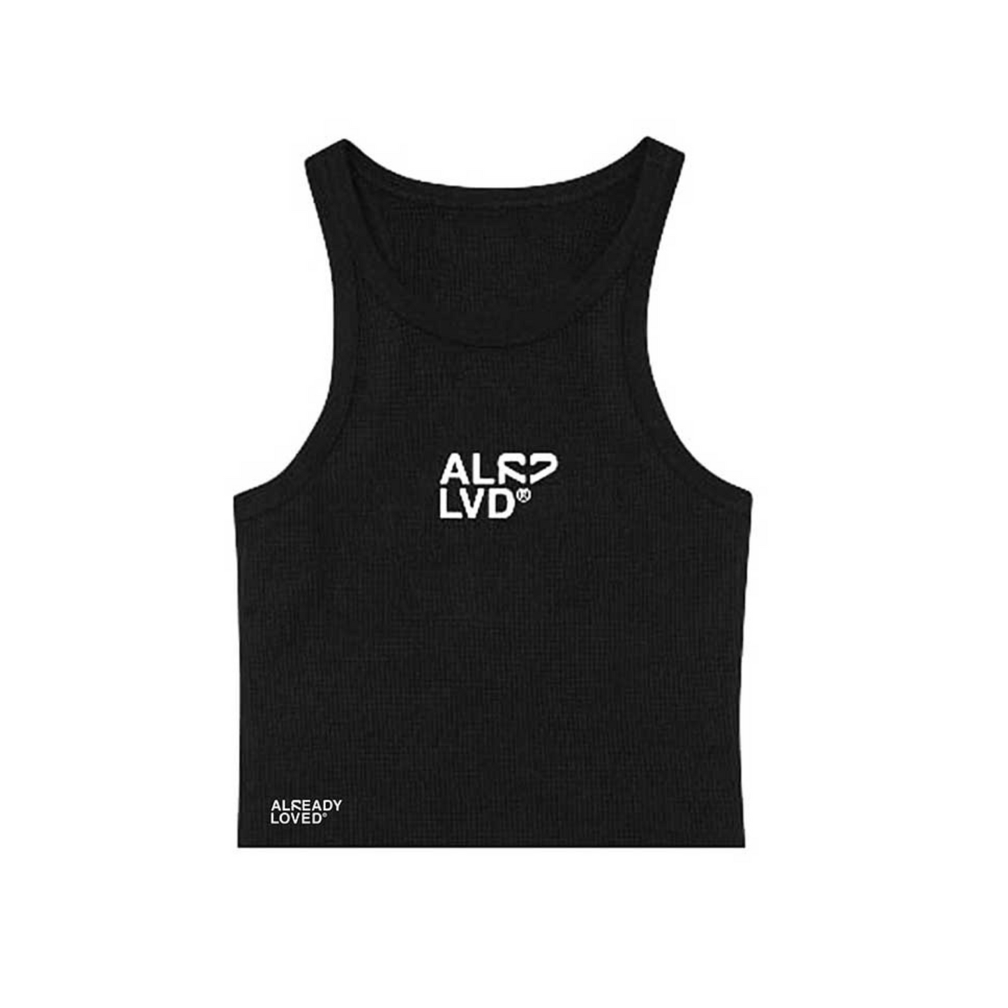 Already Loved Womans' Tank Top ALRD LVD Black