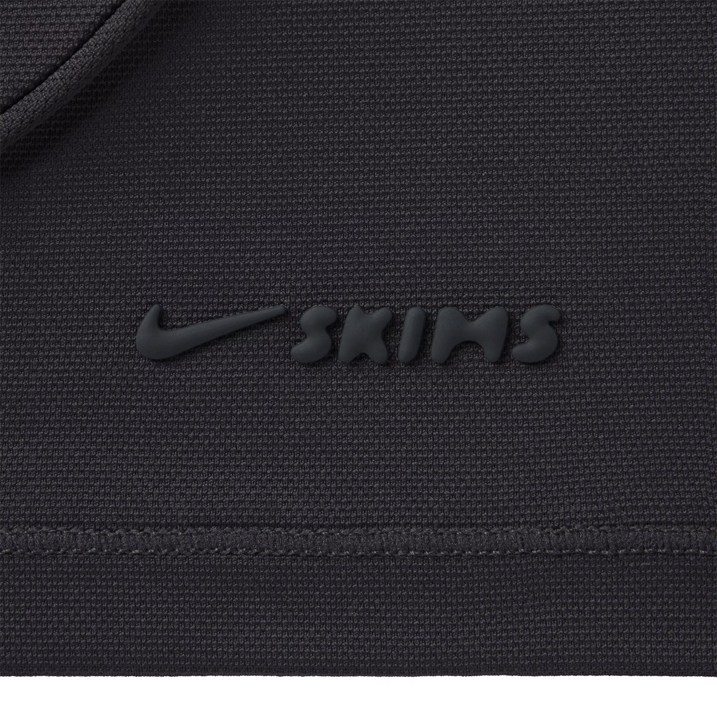 NikeSKIMS Long Sleeve Crew Neck Top - Obsidian