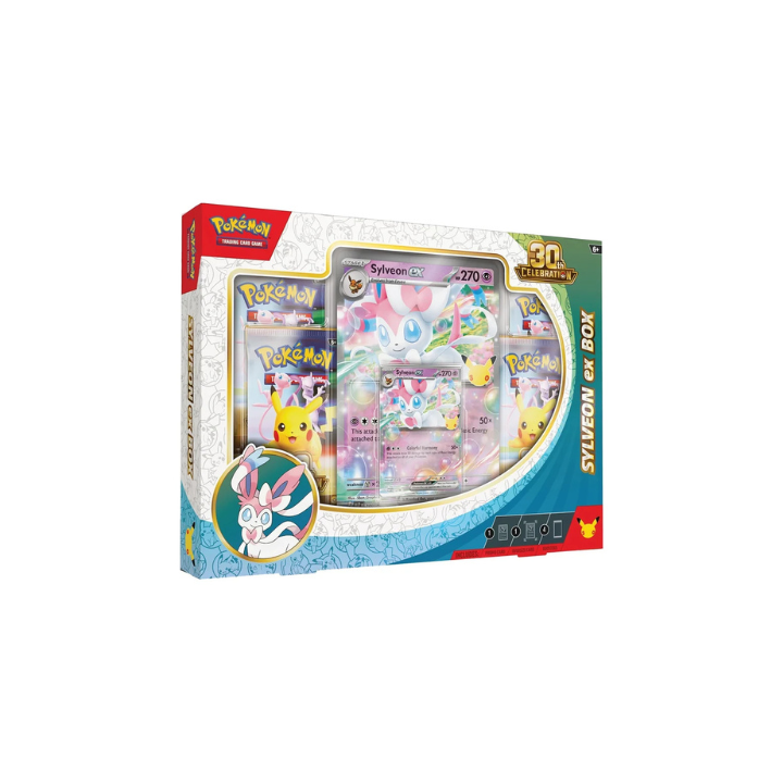 Pokémon Mega Evolution 30th Celebration Sylveon ex Box