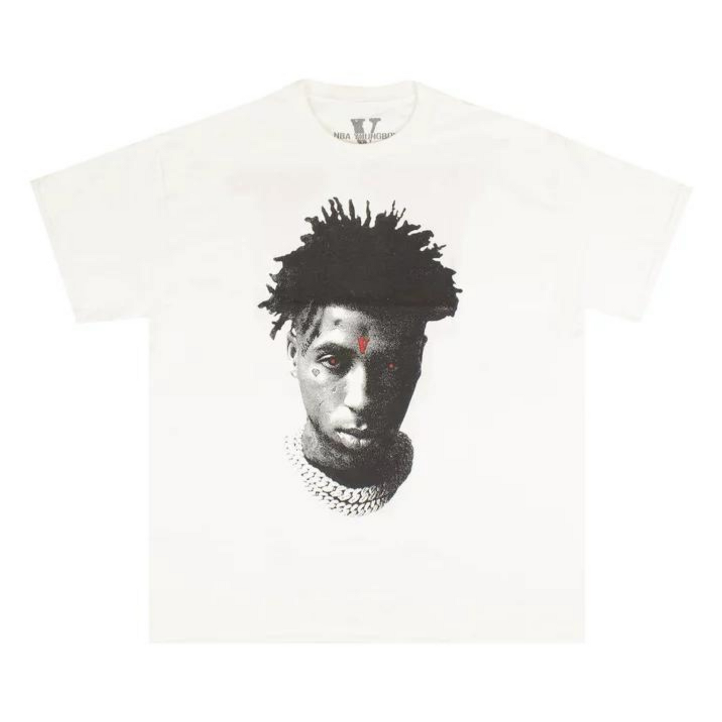 Vlone x YoungBoy NBA Reapers Child T-Shirt White