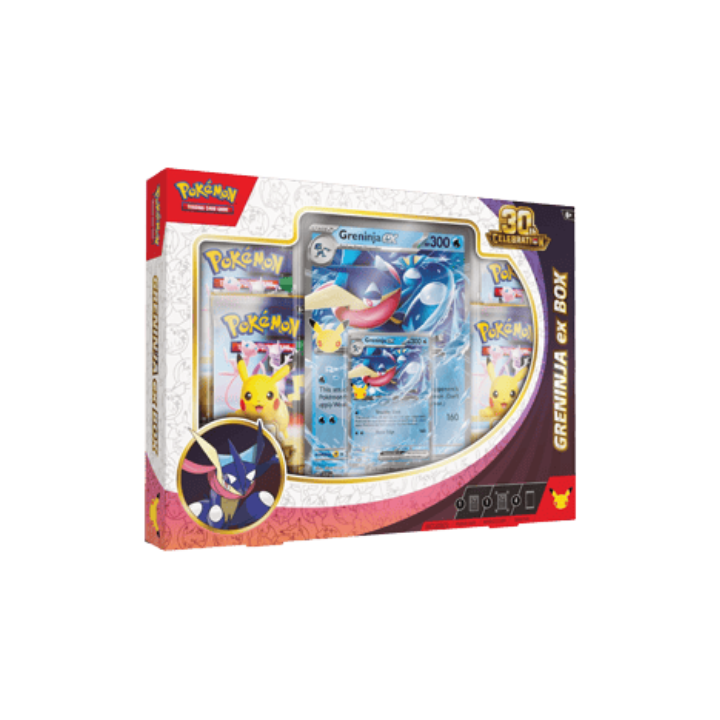 Pokémon Mega Evolution 30th Celebration Greninja ex Box