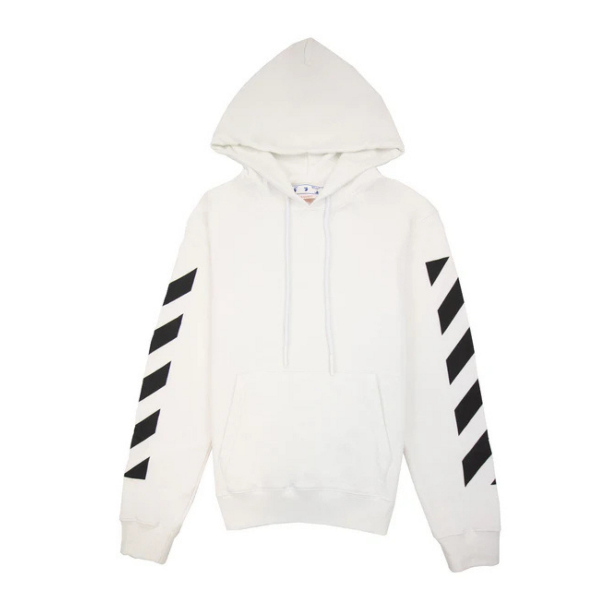 Off White Diagonal Stripe White Hoodie OG Market