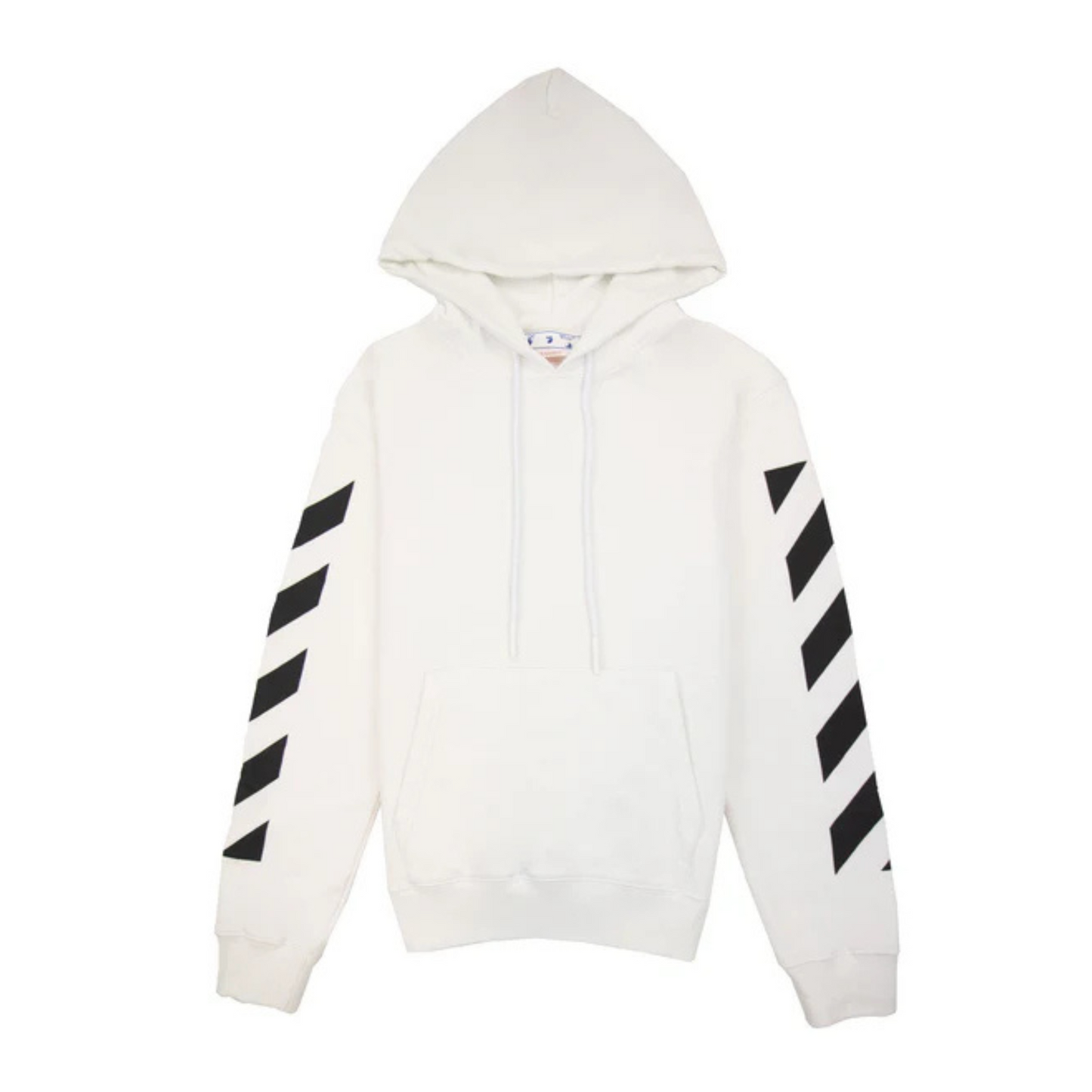 Off-White Diagonal Stripe White Hoodie