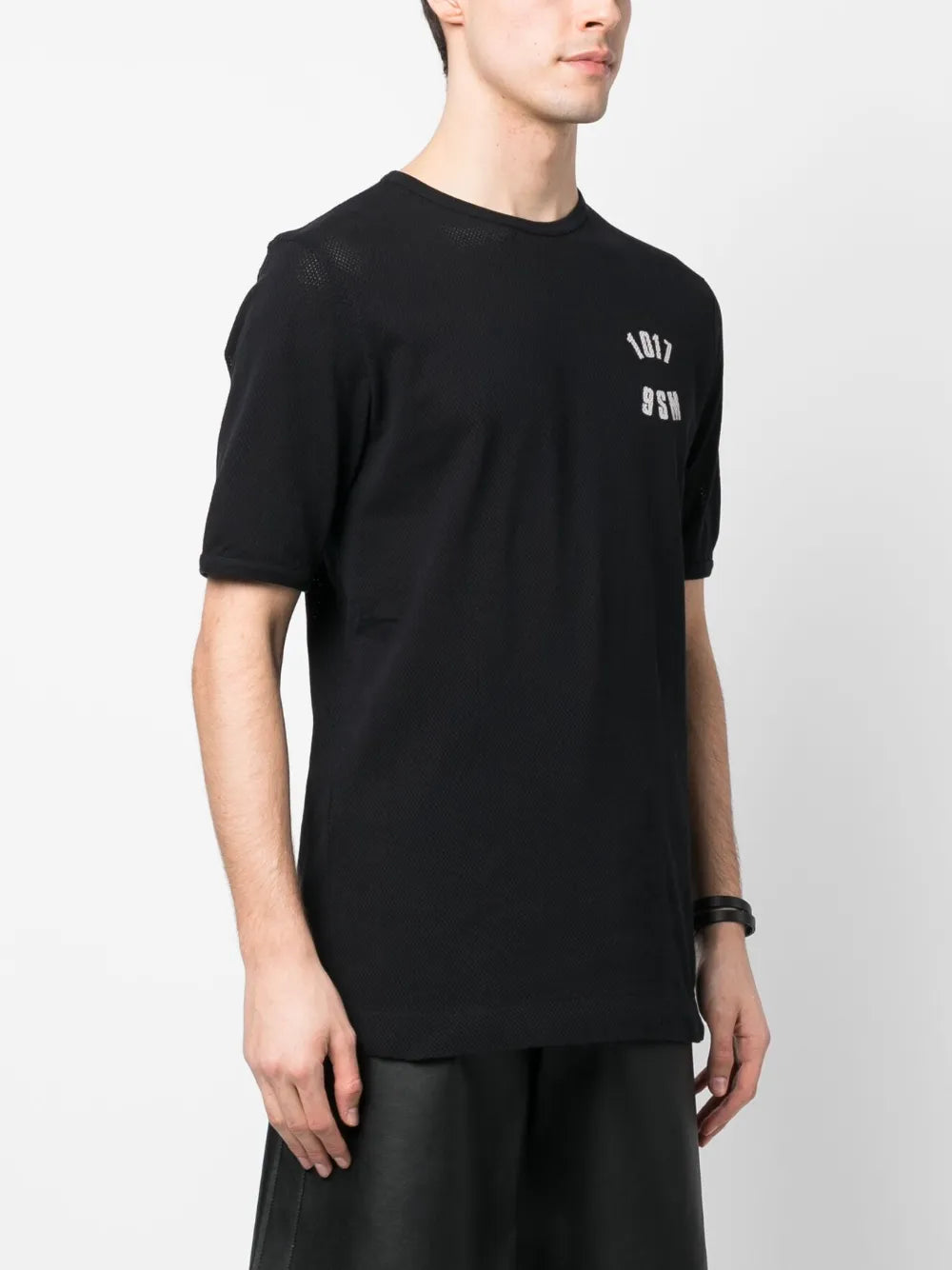 1017 ALYX 9SM Logo-print Cotton T-shirt Black