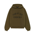 Fear of God Essentials Fleece Hoodie 'Olive'