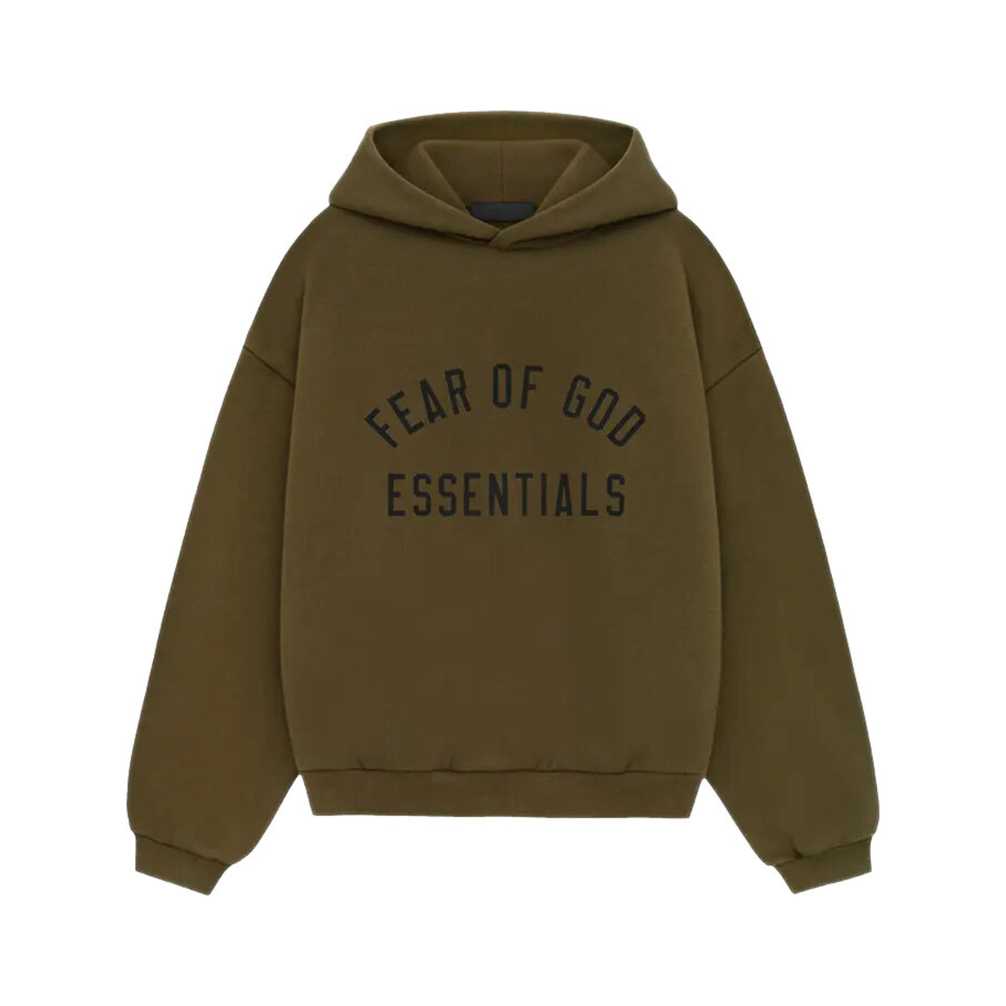 Fear of God Essentials Fleece Hoodie 'Olive'