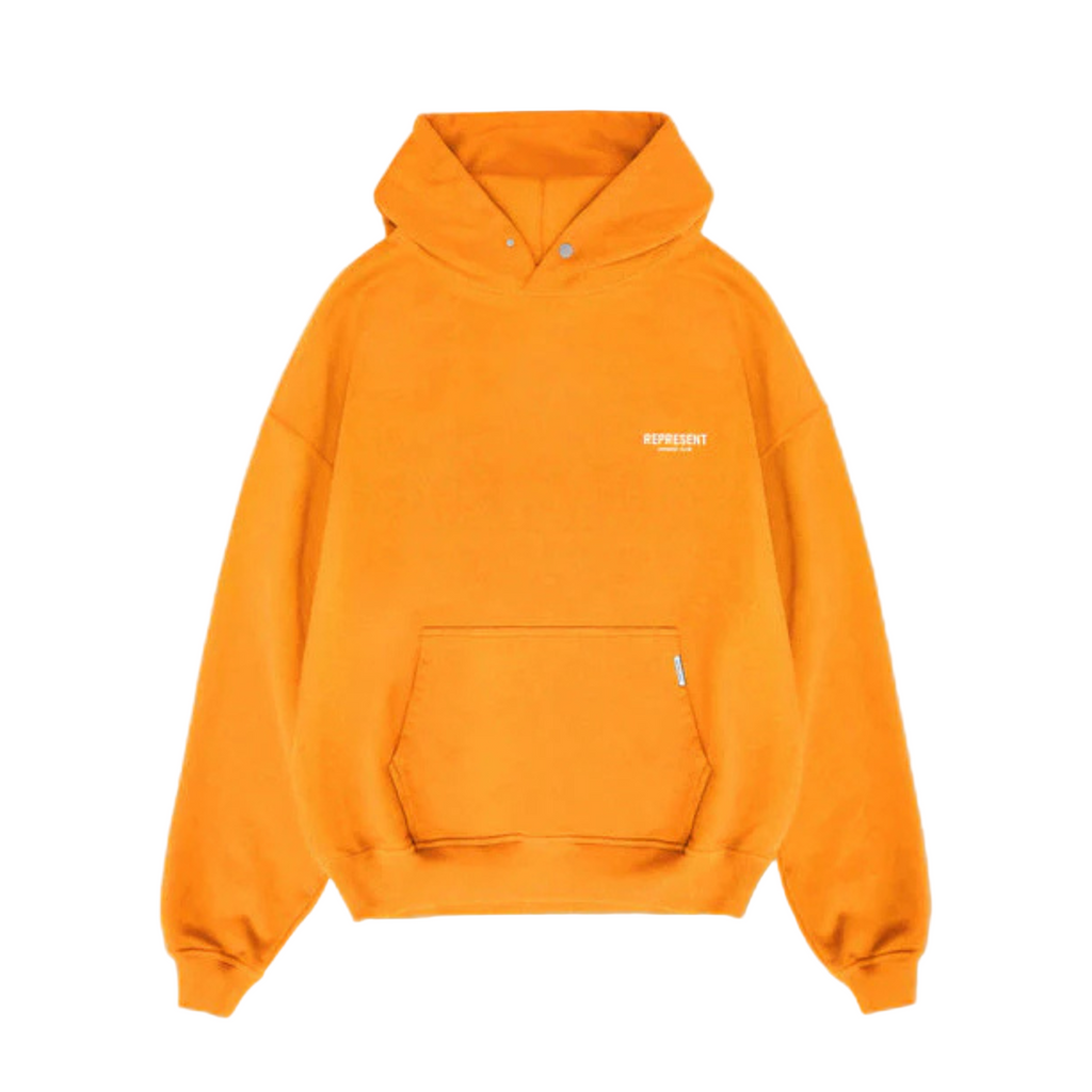 Represent Owner's Club Hoodie Neon Orange