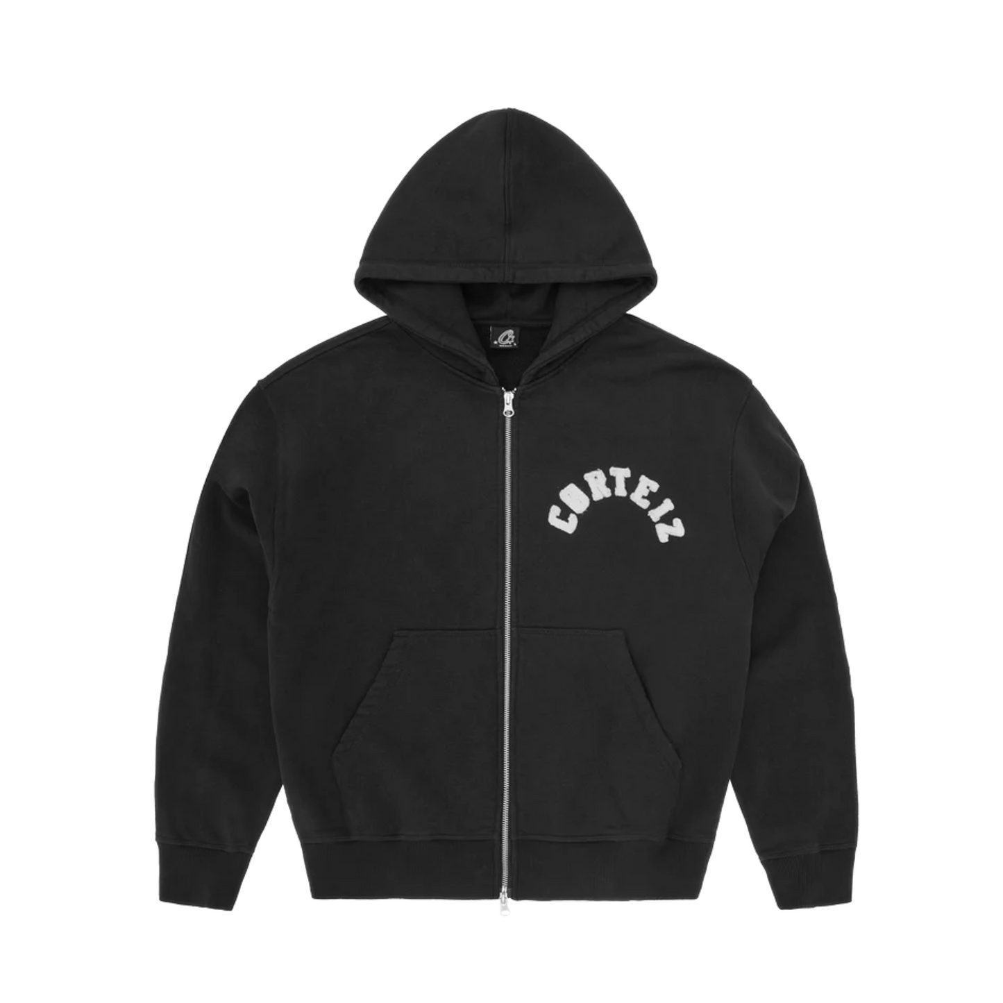 Corteiz Colly Arch Zip Hoodie 'Black'