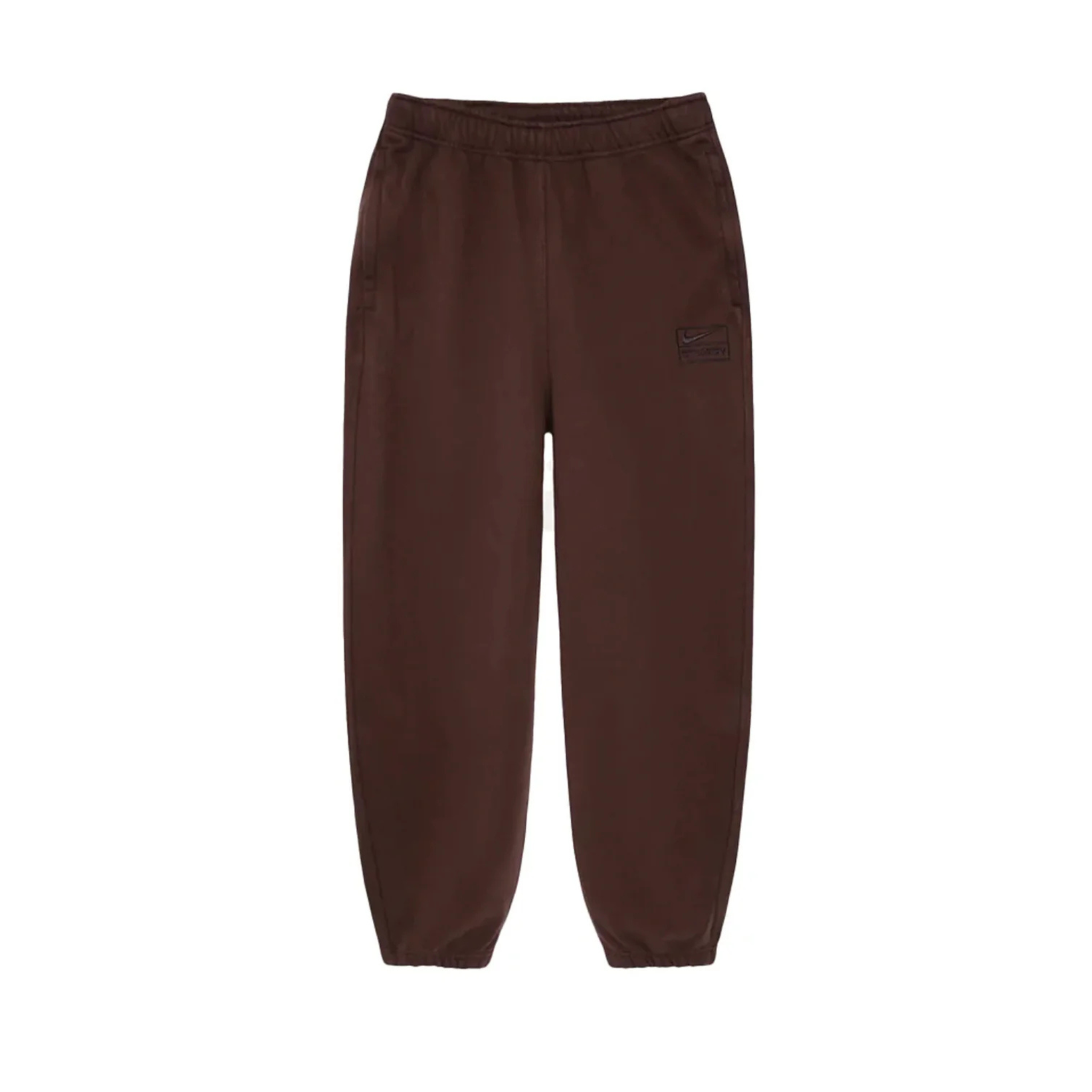 Nike X Stussy Stone Washed Fleece Pants Brown