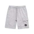 C.P. Company Patch Pocket Drawstring Shorts Grey