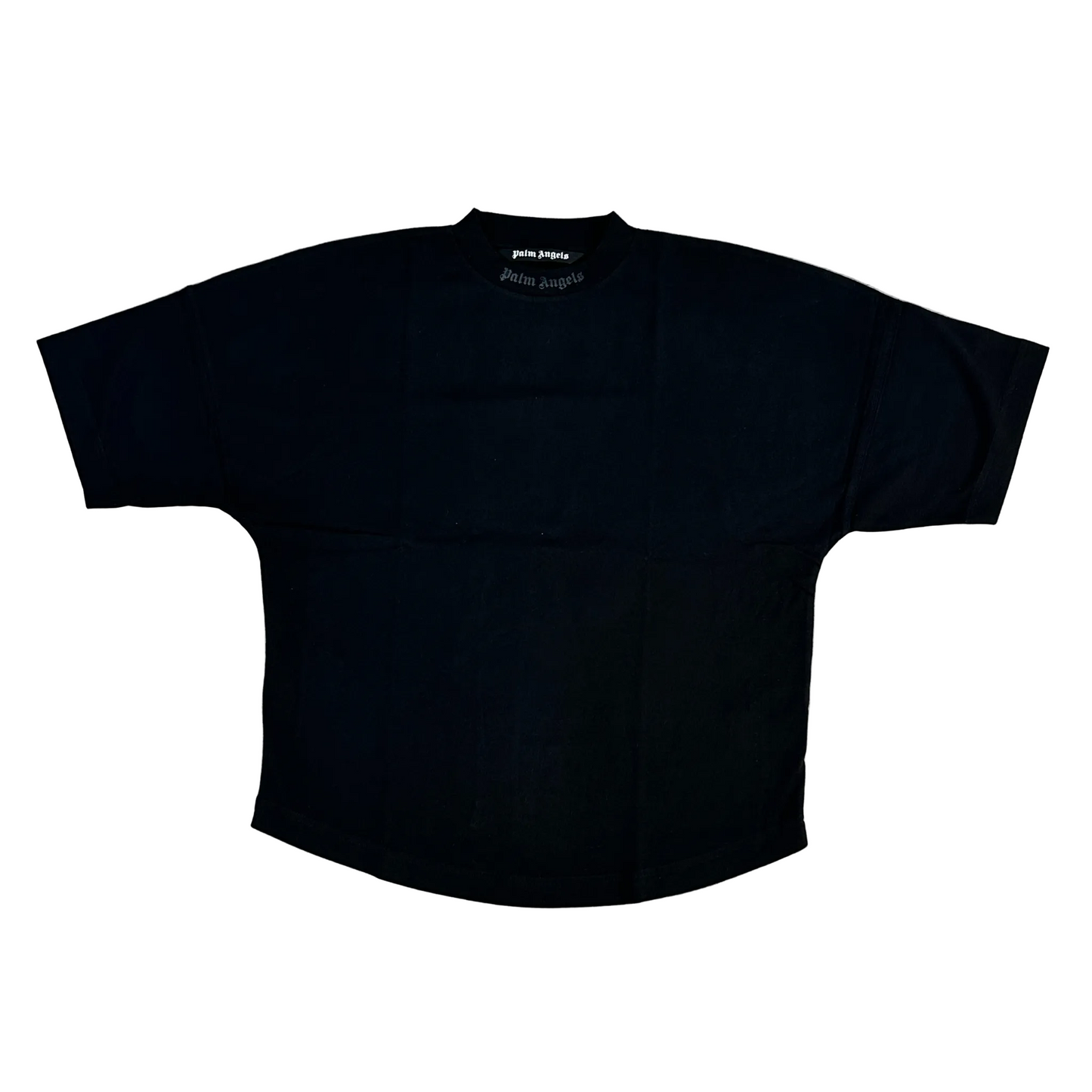 Palm Angels Glitter Classic Logo Over T-shirt - Black
