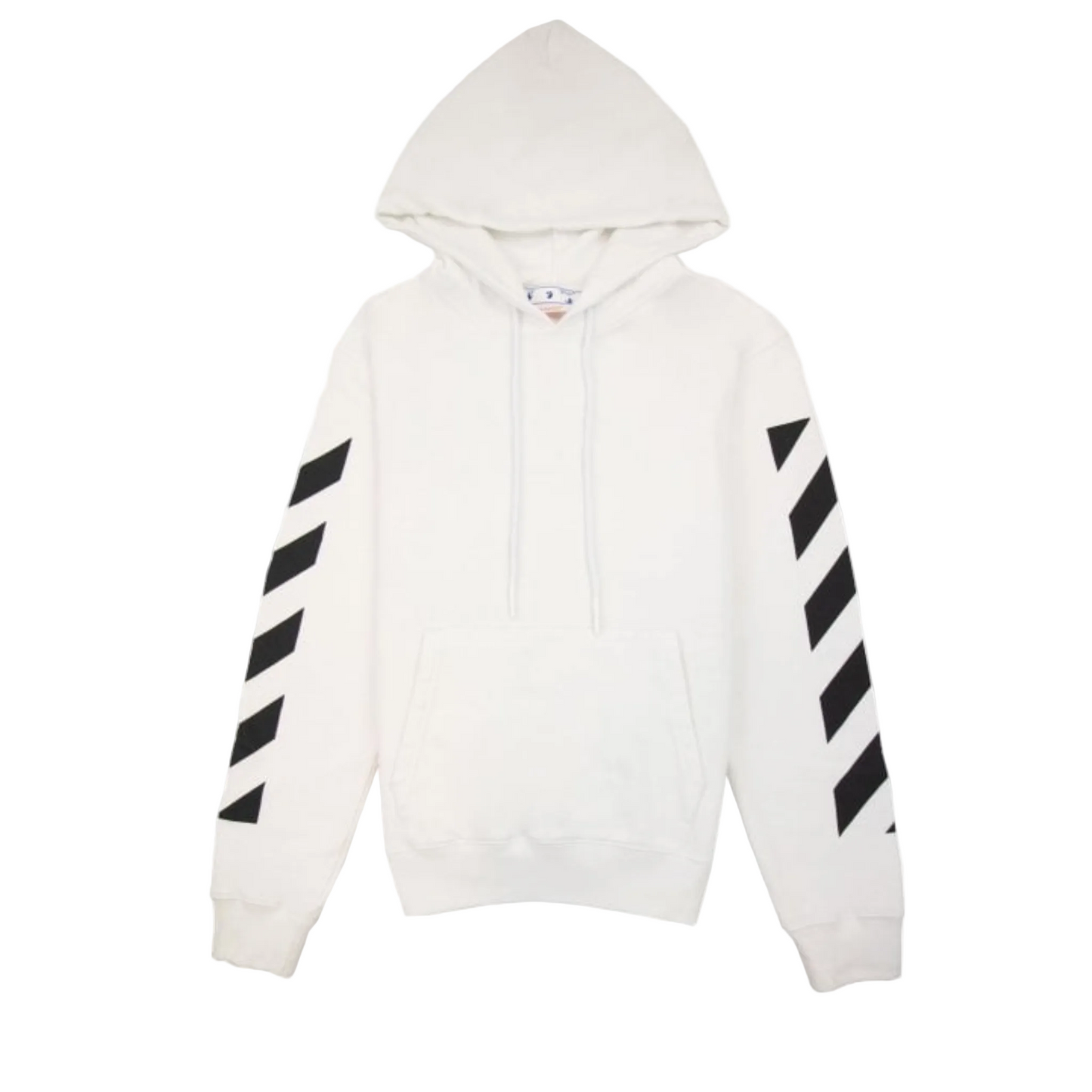 Off-White Diagonal Arrow Slim Hoodie White
