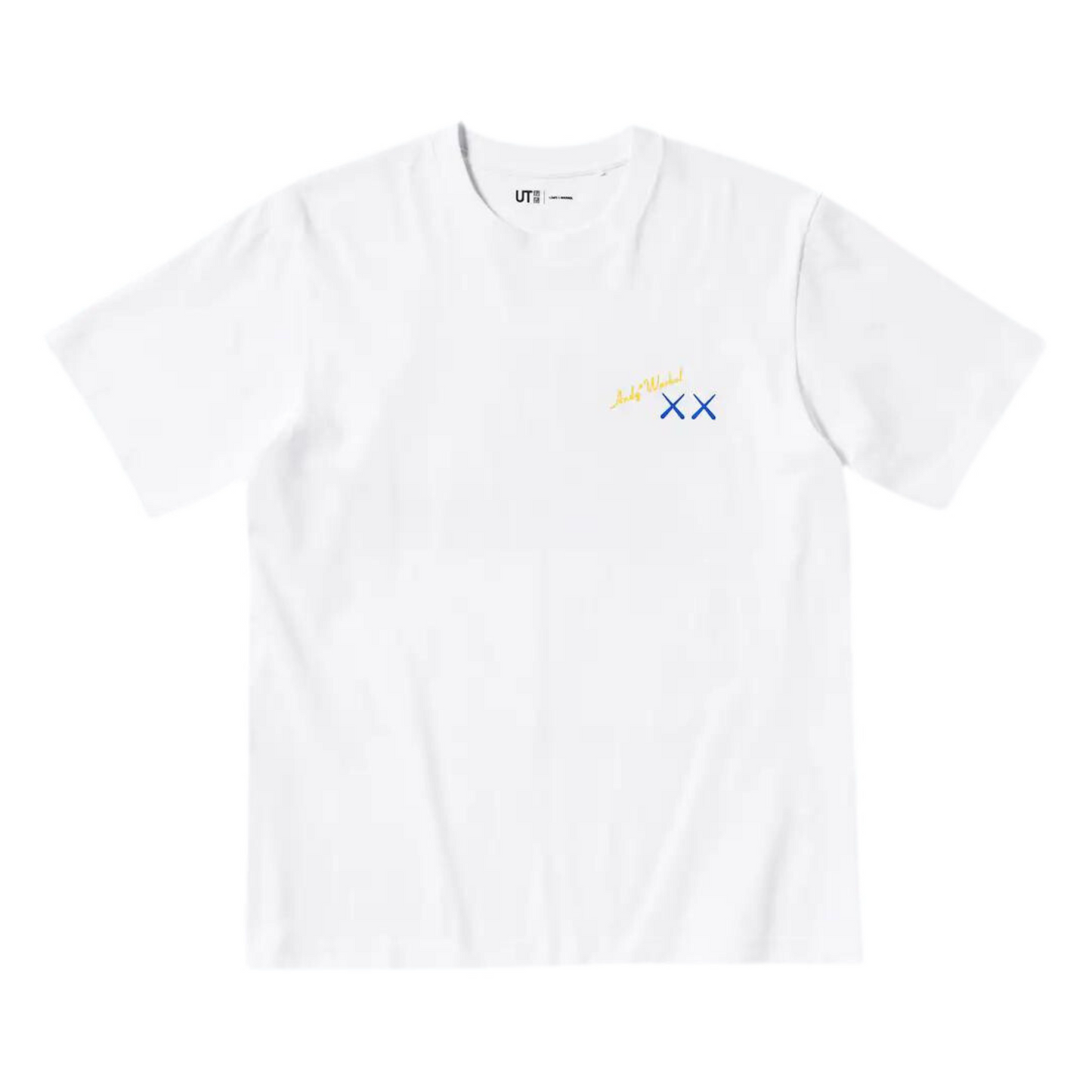 KAWS + Warhol UT Graphic T-Shirt White