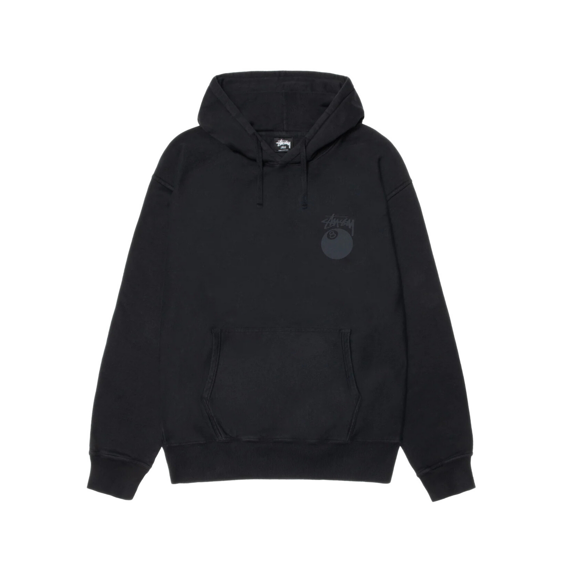 Stussy 8 Ball Hoodie Pigment Dyed 'Black' – OG Market Stussy 8 Ball Hoodie Pigment Dyed 'Black' – OG Market