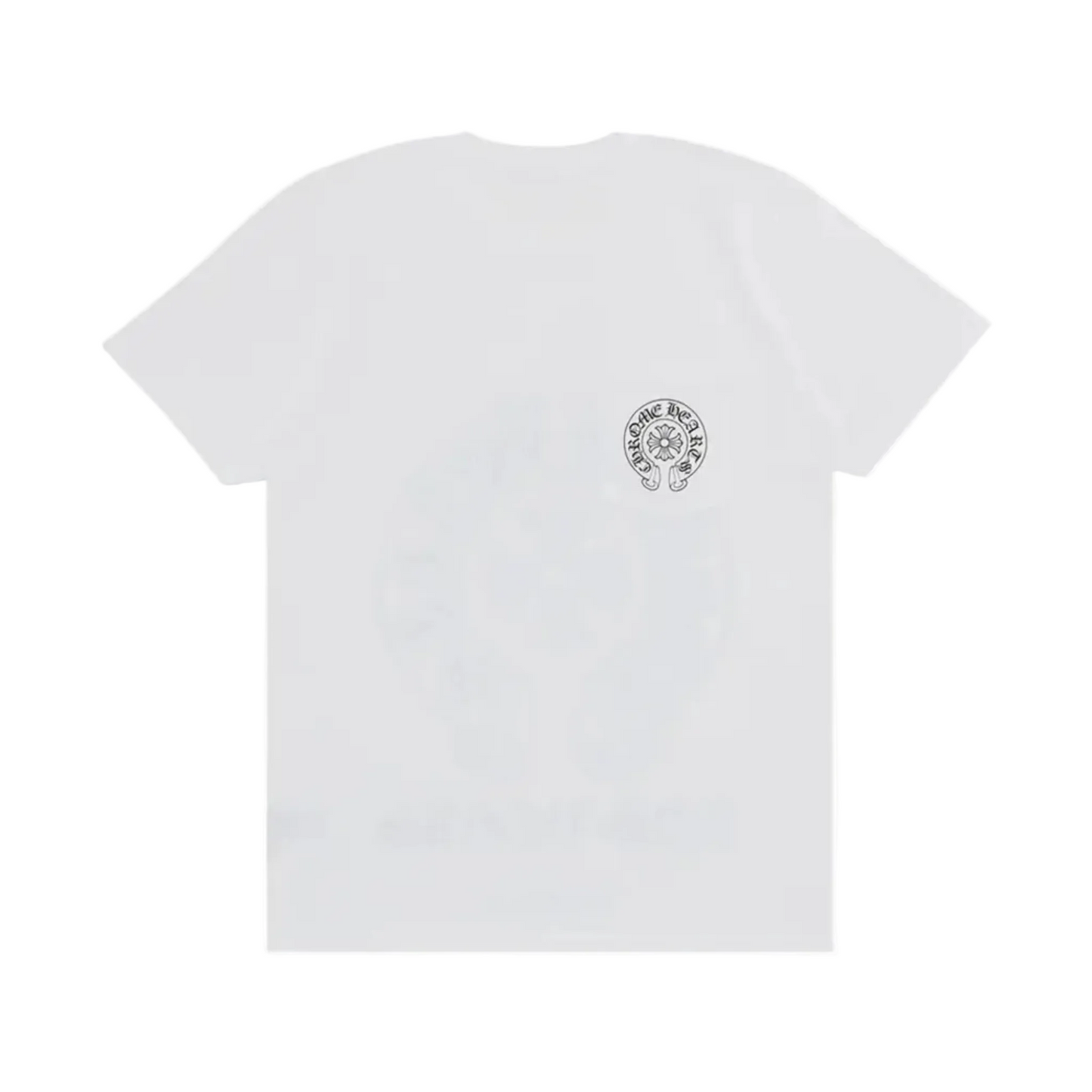 Chrome Hearts Las Vegas Exclusive Horseshoe Logo Chest-Pocket T-shirt