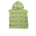 Off-White Sleeveless SKeleton Hoodie Lime SS23 Runway