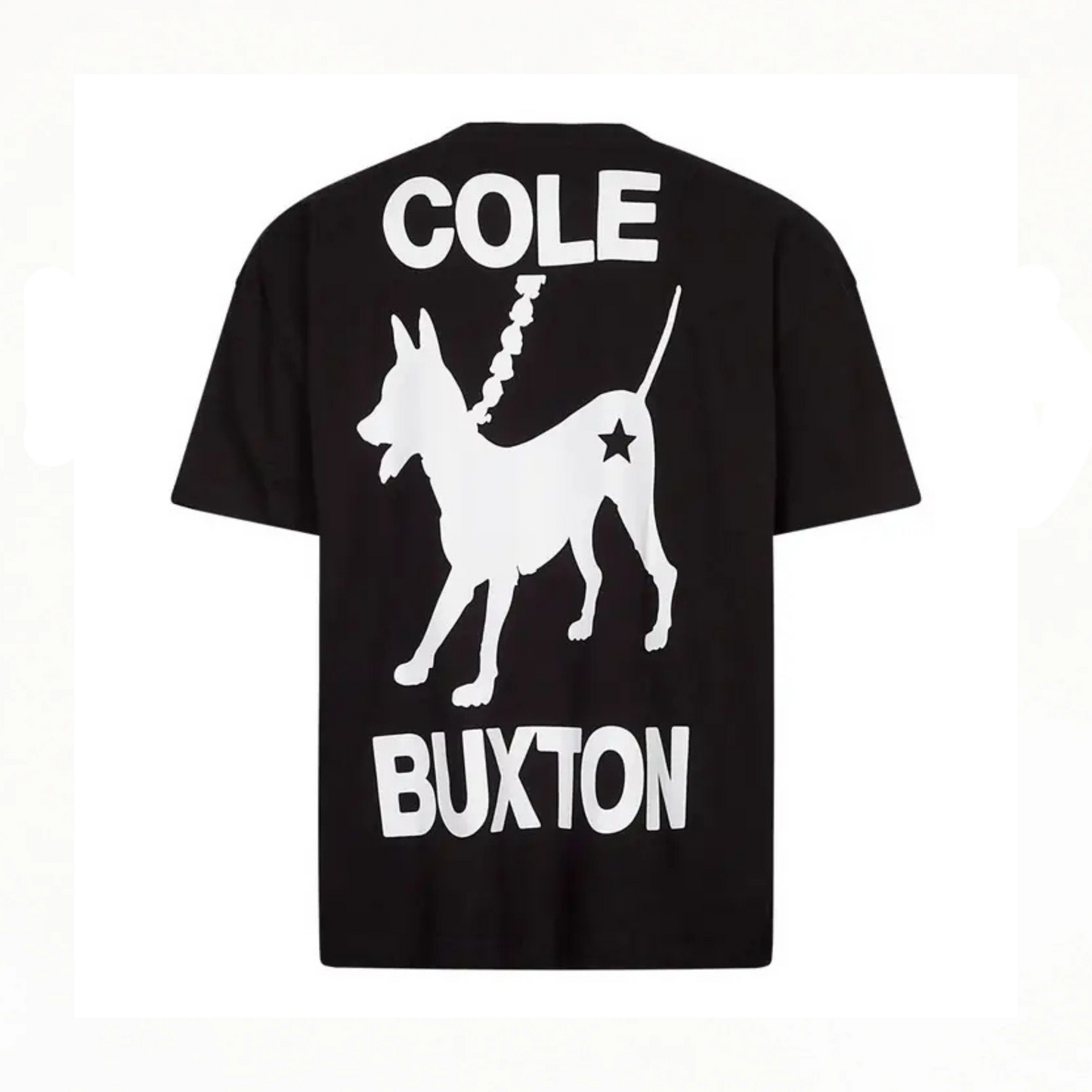 Cole Buxton Dog T-shirt Black