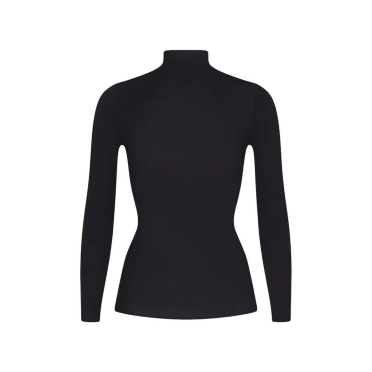 NikeSKIMS Mock Neck Long Sleeve - Obsidian