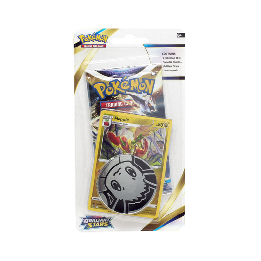 Pokemon Brilliant Stars: Flapple 1-Pack Blister (Random Pack)