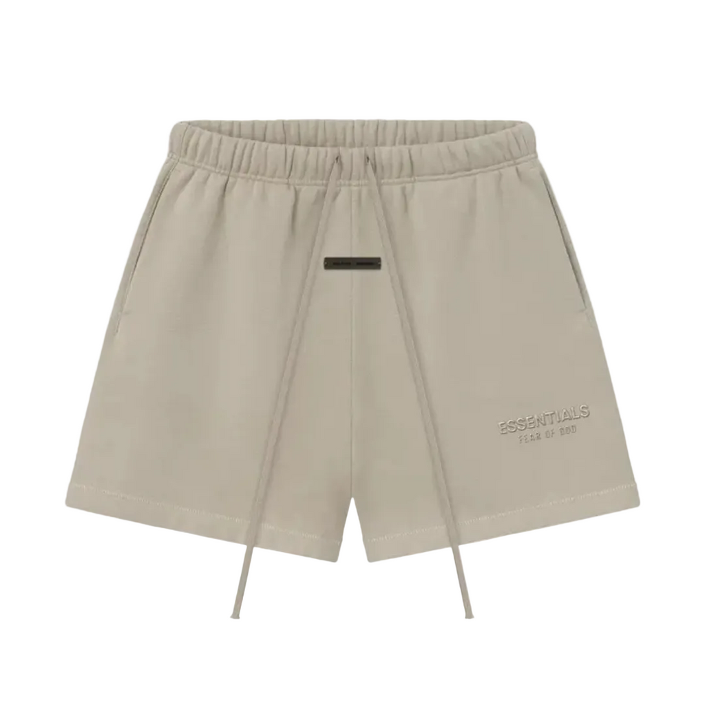 Fear of God Essentials Soccer Fleece Shorts 'Timber'