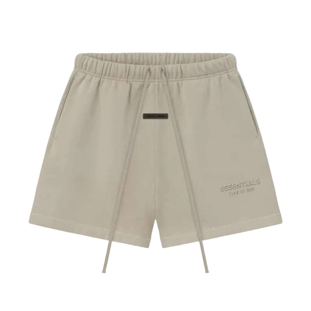 Fear of God Essentials Soccer Fleece Shorts 'Timber'