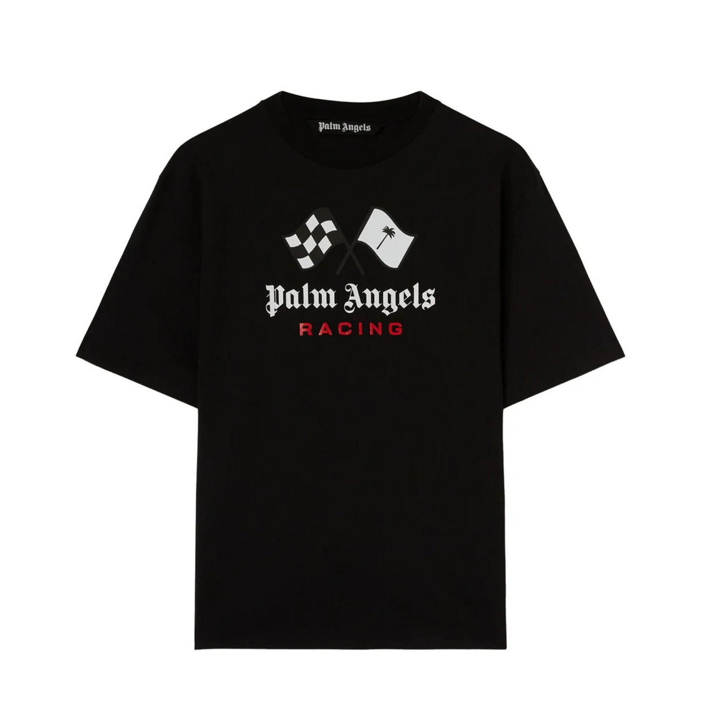 Palm Angels Racing Tee Black