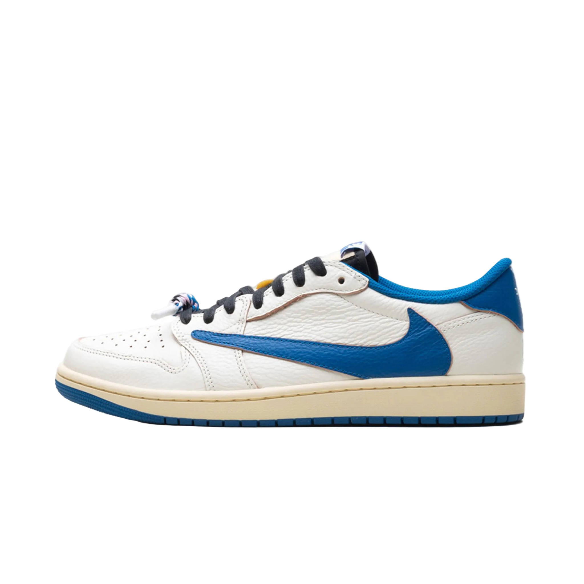 Jordan 1 Retro Low OG SP Fragment x Travis Scott Sail Military Blue - 48h