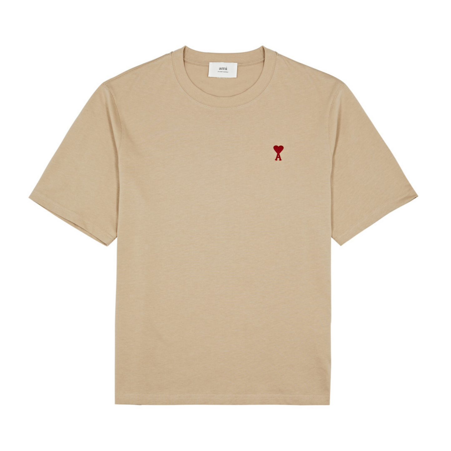 AMI Paris ADC T-Shirt 'Champagne'