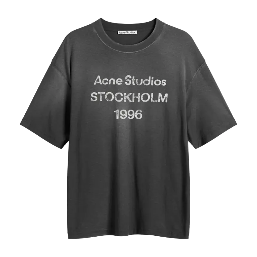 Acne Studios Exford 1996 T-Shirt 'Faded Black'