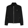 Ami Paris Ami De Coeur ADC Cotton Satin Zipped Jacket